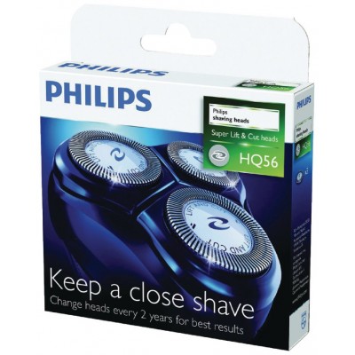 Cabezal De Recambio Afeitadora Philips Hq56/50 Pack